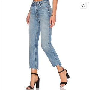GRLFRND Helena High Rise Straight Jean size 27